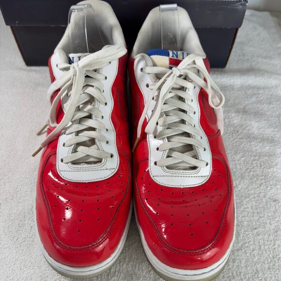 Nike Air Force 1 Detroit Pistons 89 Champs Red Men's Sneaker Size 14 CI9882-600 - Picture 13 of 13